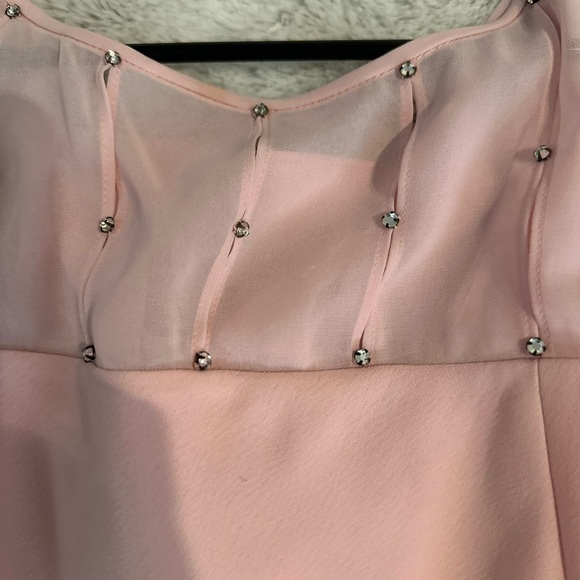 Evan Picone Pink Sleeveless Dress - Picture 3 of 5